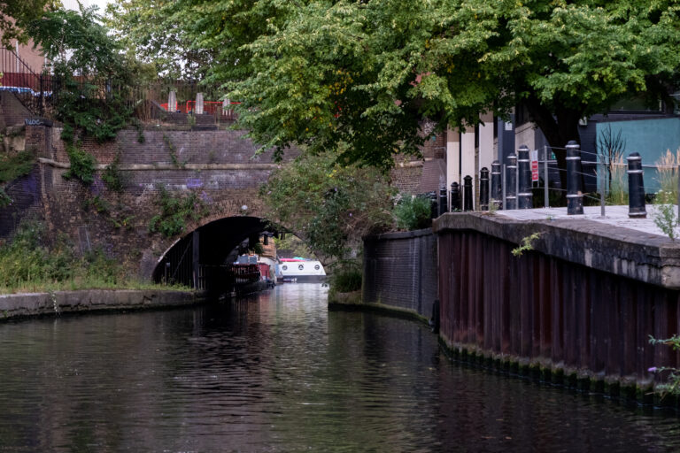 Picturesque,Regent's,Canal,,Between,Regent's,Park,And,Camden,,London,Uk,